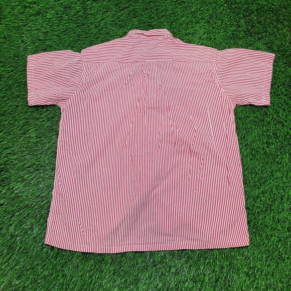 VTG 60s Candy Stripe Shirt Mens M 15.5 Ivy League Mod Button Down - Picture 4 of 11